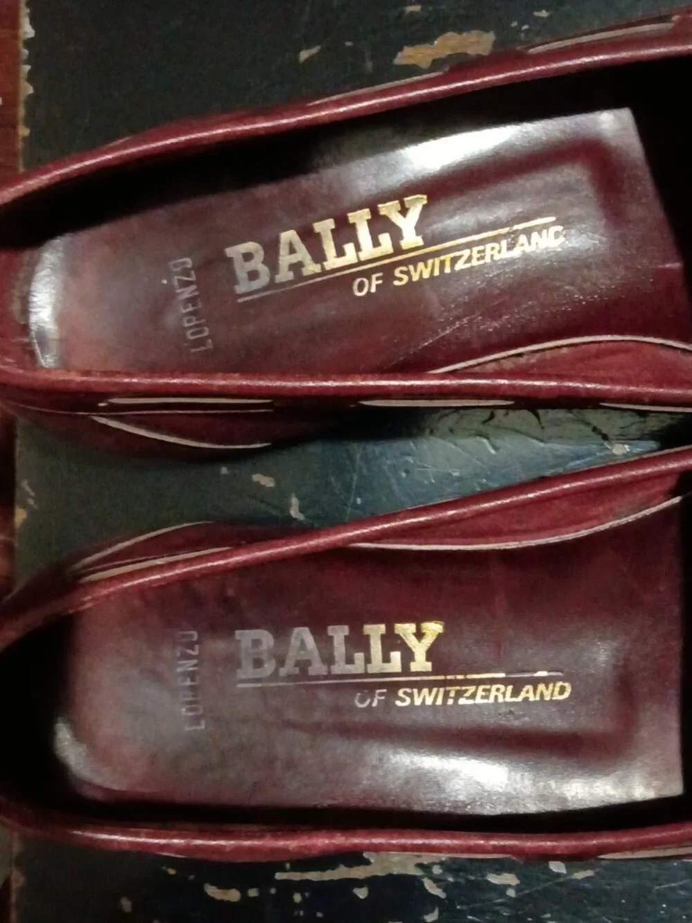 Men's Bally Mens Lorenzo Tassel Loafer Burgundy Soft Leather Dress Shoes 9.5M